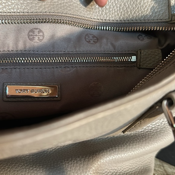 Tory Burch Taupe Thea Satchel EUC - Picture 5 of 5